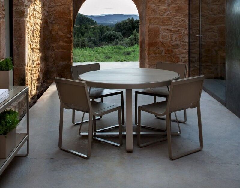 GANDIA BLASCO cadeira flat textil