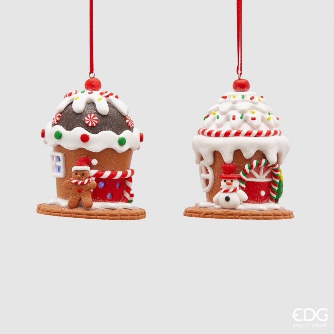 CASA CANDY CLAY C/ LED   H10 D8 WHITE​