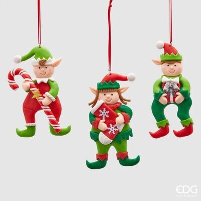 ELFO decorativo CANDY H12cm ELFO decorativo CANDY H12cm