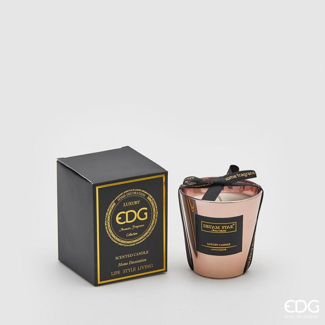 EDG - Vela MIRROR cobre (aroma rosas)