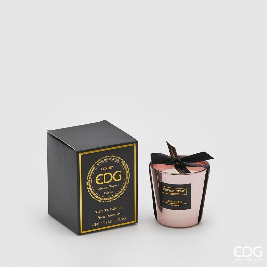 EDG - Vela MIRROR cobre (aroma rosas)