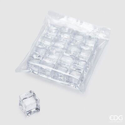 EDG - Cubos de gelo PVC transp. 16 cubinhos de 1,8cm