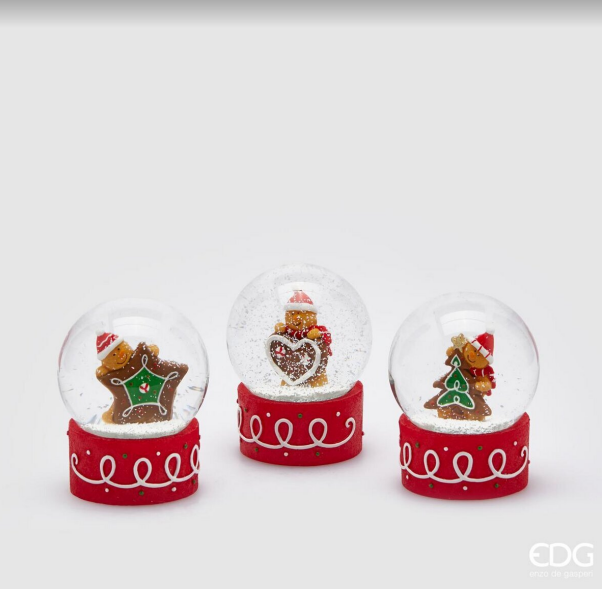 EDG-BOLA DE AGUA OMINO alt. 9 cm vidro EDG-BOLA DE AGUA OMINO alt. 9 cm vidro