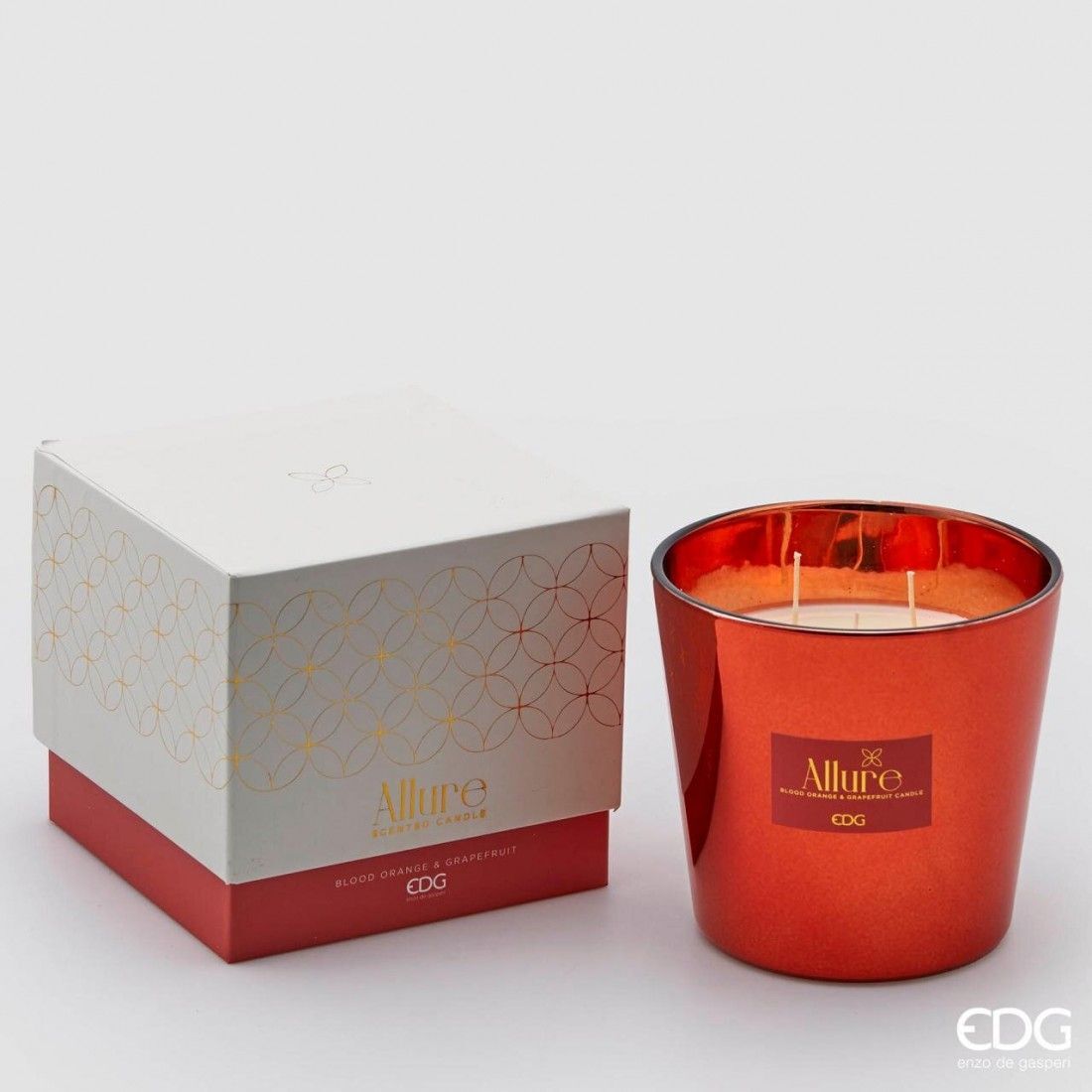 EDG - VELA ALLURE ORANGE ALT 16cm  D13 cm