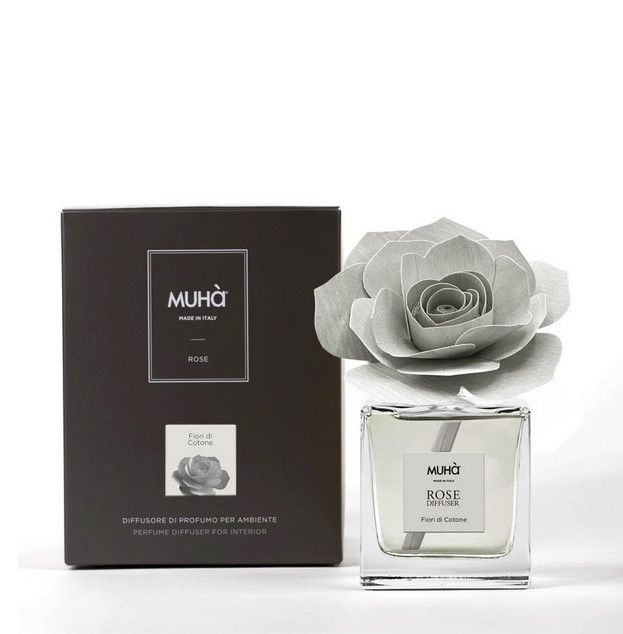 MUHÀ Difusor Rosa Fiori di Cotone