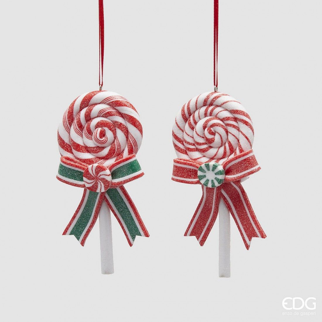 PENDENTES DECORATIVOS ADDOBBO CANDYCANE (Set 2)