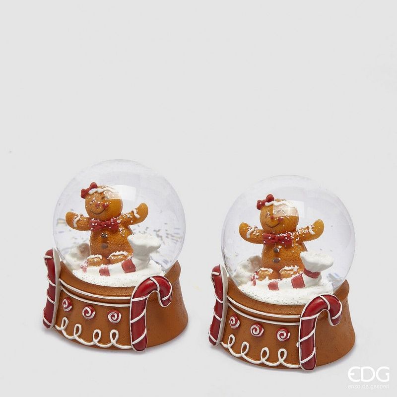 ESFERA ACQUA PEQUENA -  BISCOTTO MARZAPANE (h8.5x Ø7cm) - unidade