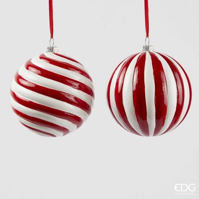 SET BOLAS ADDOBBO PALLA CANDY Ø10cm