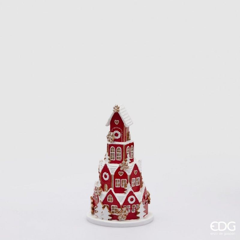 VILLAGE POLY CONE W/LED H22 Ø14 / H42 Ø25
