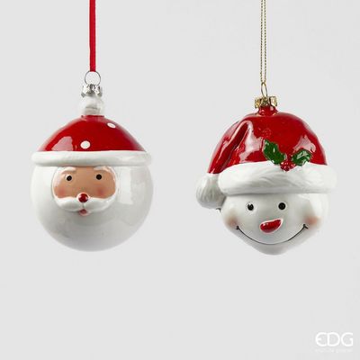 EDG - BOLA PAI NATAL / BONECO NEVE KIDS