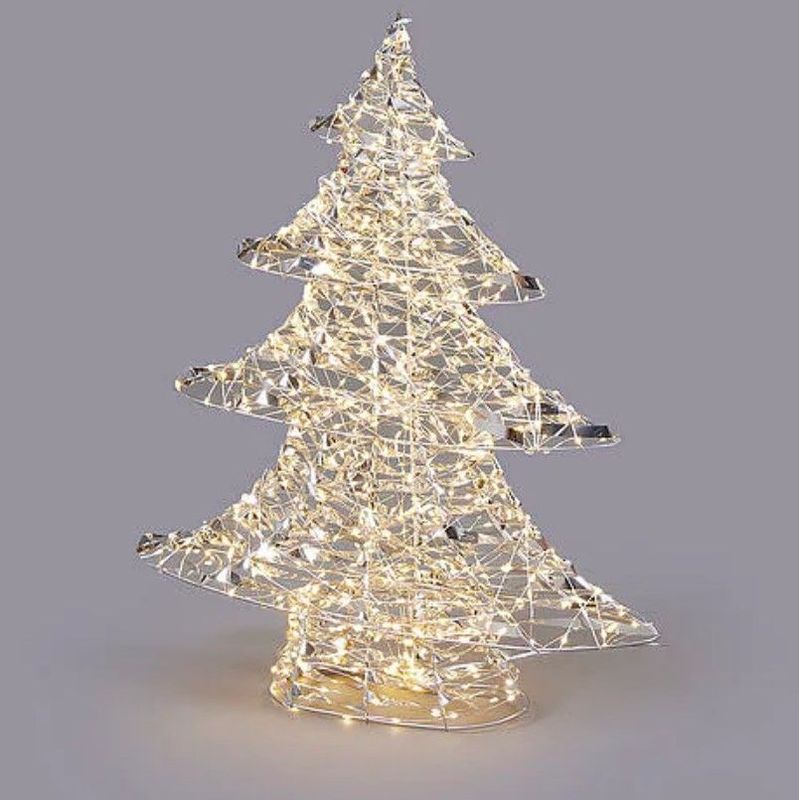 ARVORE NATAL - ALBERO LED STRIPES PEQ h60cm 720MICROLED / GRD h80cm 960MICROLED