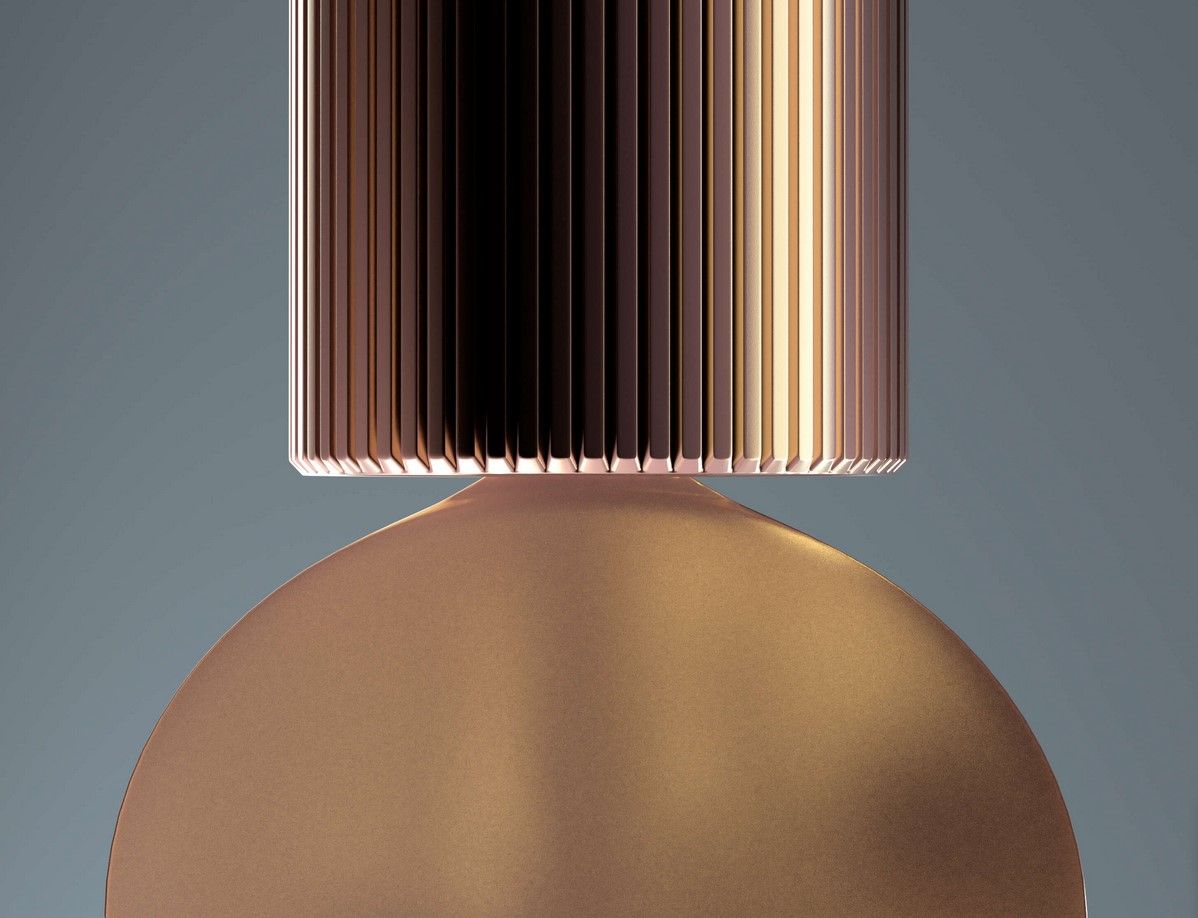 FLOS - FLAUTA RIGA H22,5CM - cooper