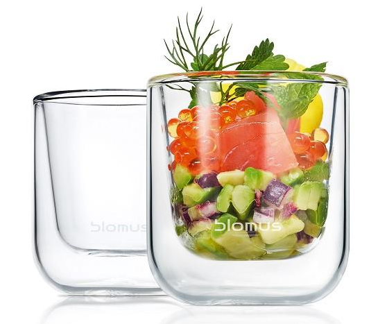 BLOMUS - Set de 2 Copos Espresso NERO 80ml