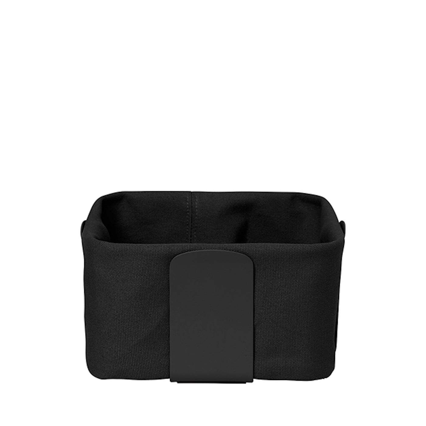 BLOMUS - Cesto de Pão DESA, SELECIONEN O SEU TAMANHO: S - Cesto Pequeno, SELECIONE A SUA COR: Preto