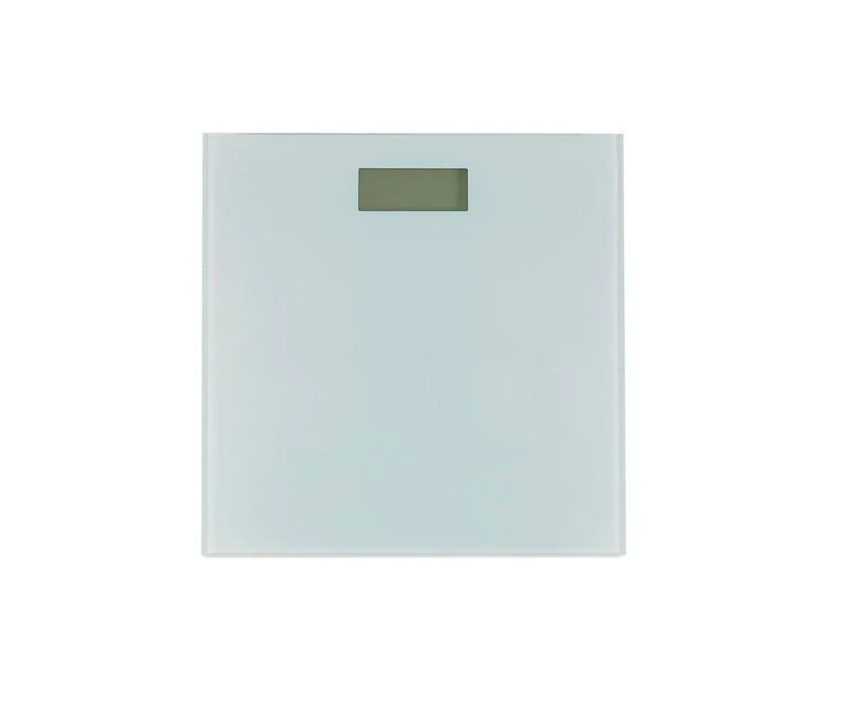 Balança de WC de vidro branco ANDREA HOUSE BA72120