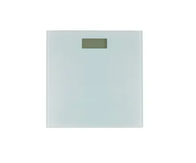 Balança de WC de vidro branco ANDREA HOUSE BA72120