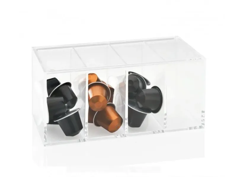 Andrea house Caixa tripla para capsulas  Nespresso
