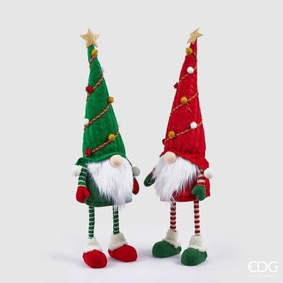 EDG Pai Natal nórdico POMPOM  DANCE EDG Pai Natal nórdico POMPOM  DANCE
