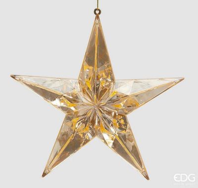 EDG Estrela de natal  EDG Estrela de natal "ESPALMADA" gold