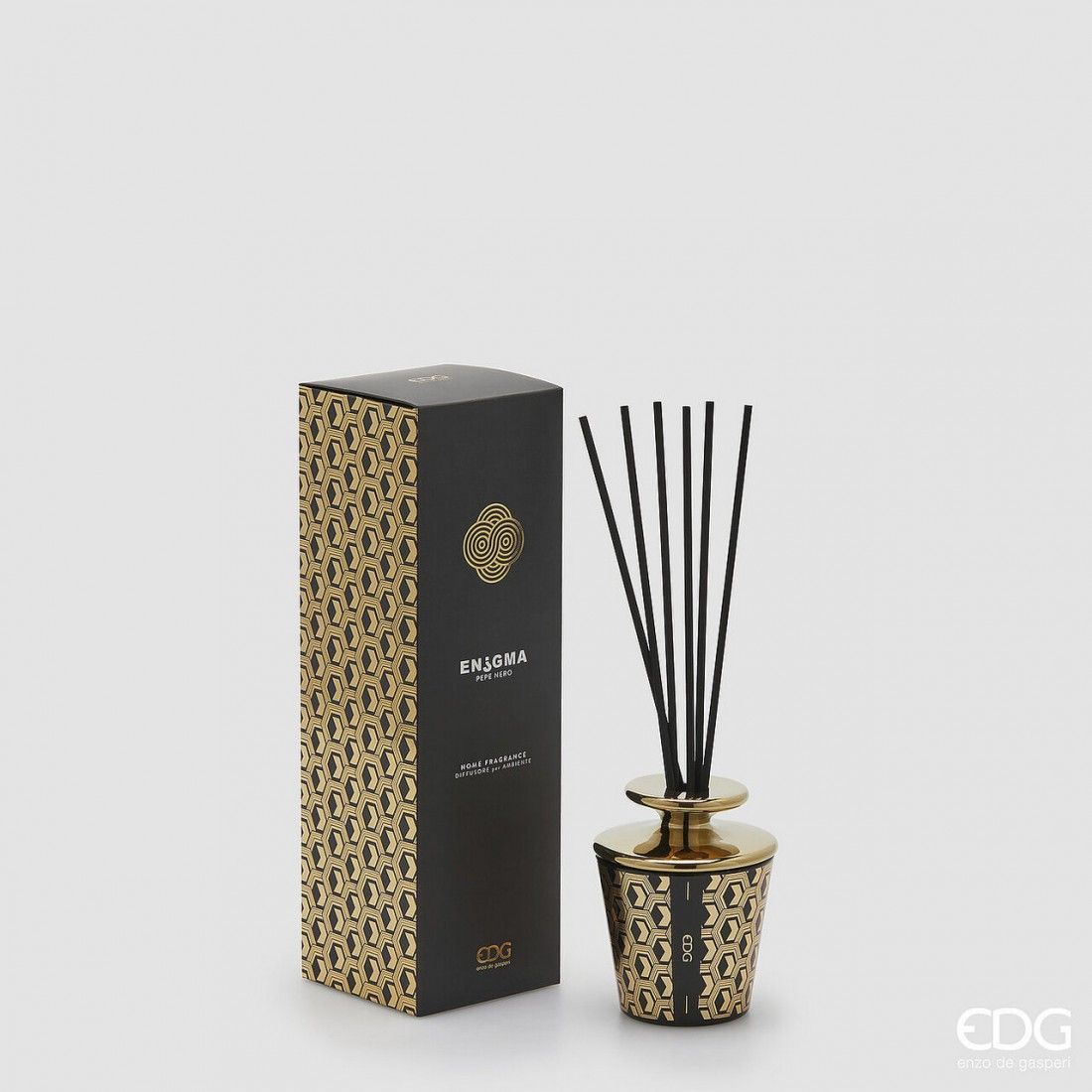 EDG Difusor de pauzinhos 200 ML  GOLD BLACK PEPPER EDG Difusor de pauzinhos 200 ML  GOLD BLACK PEPPER