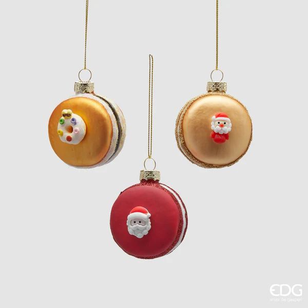 Pendentes CHRISTMAS MACARONS (cada)