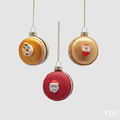 Pendentes CHRISTMAS MACARONS (cada)