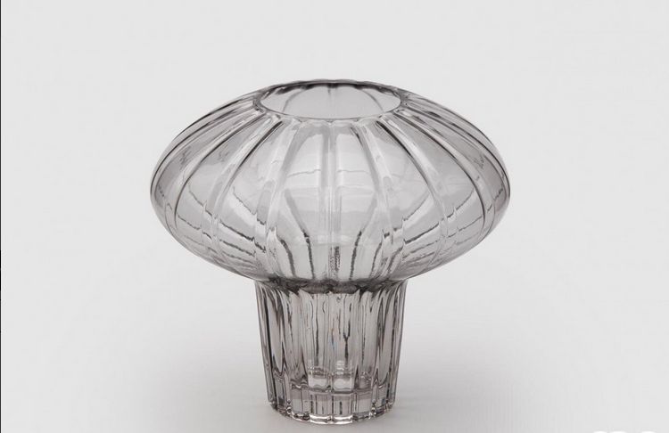 EDG Jarra FUNGO RIGHE Grey