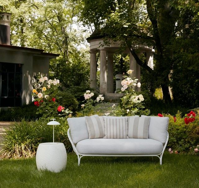 Kartell Sofá de jardim Hiray (3 lugares)
