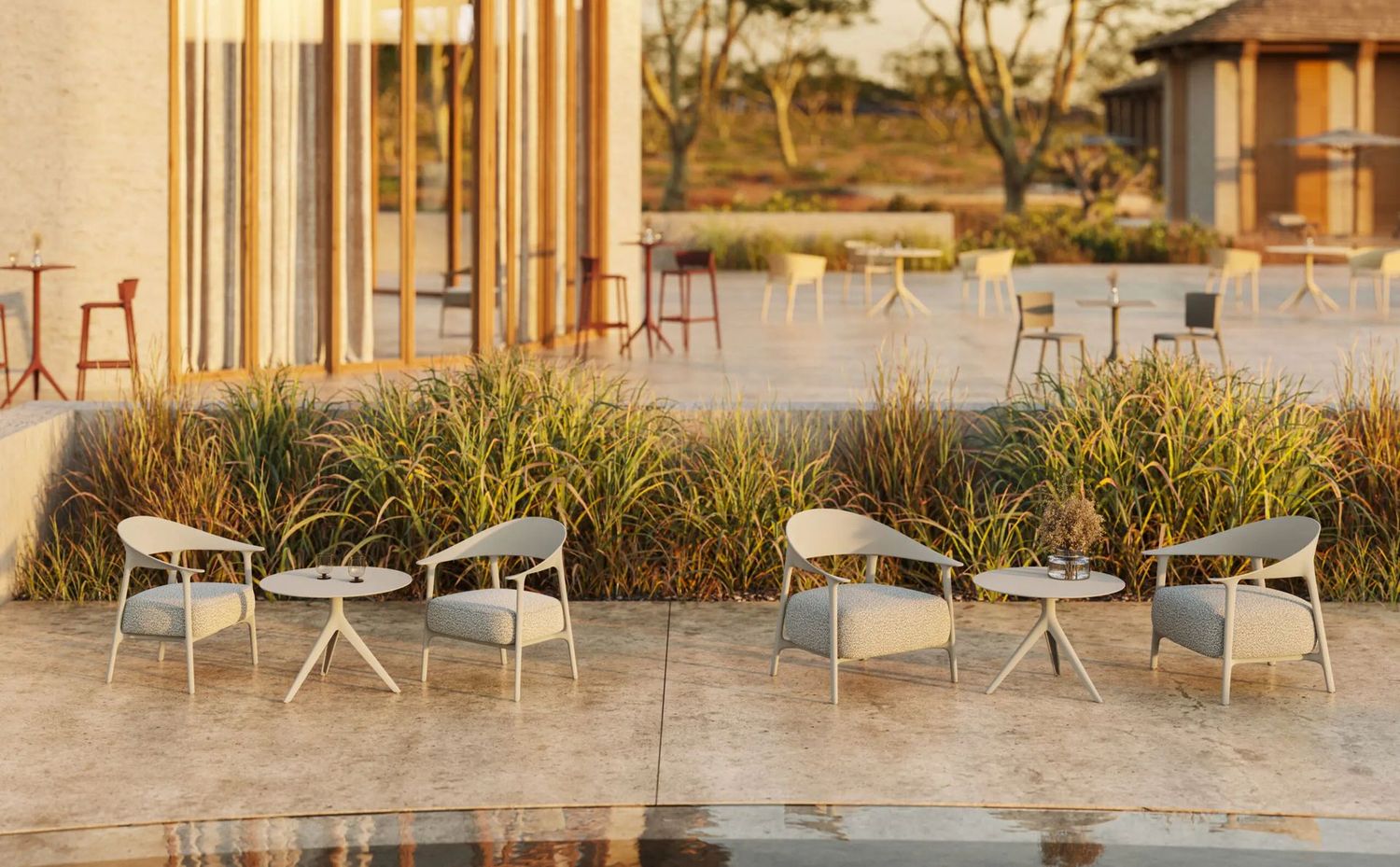 Vondom AFRICA LOUNGE SMALL cadeira baixa