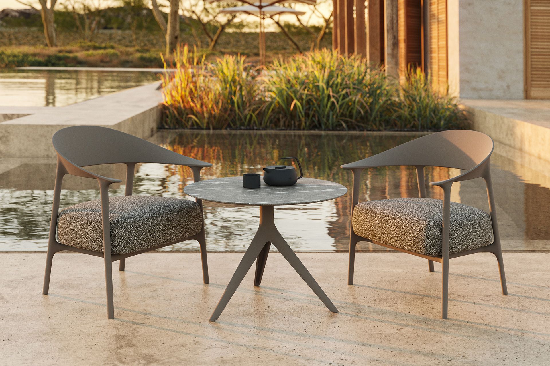 Vondom AFRICA LOUNGE SMALL cadeira baixa