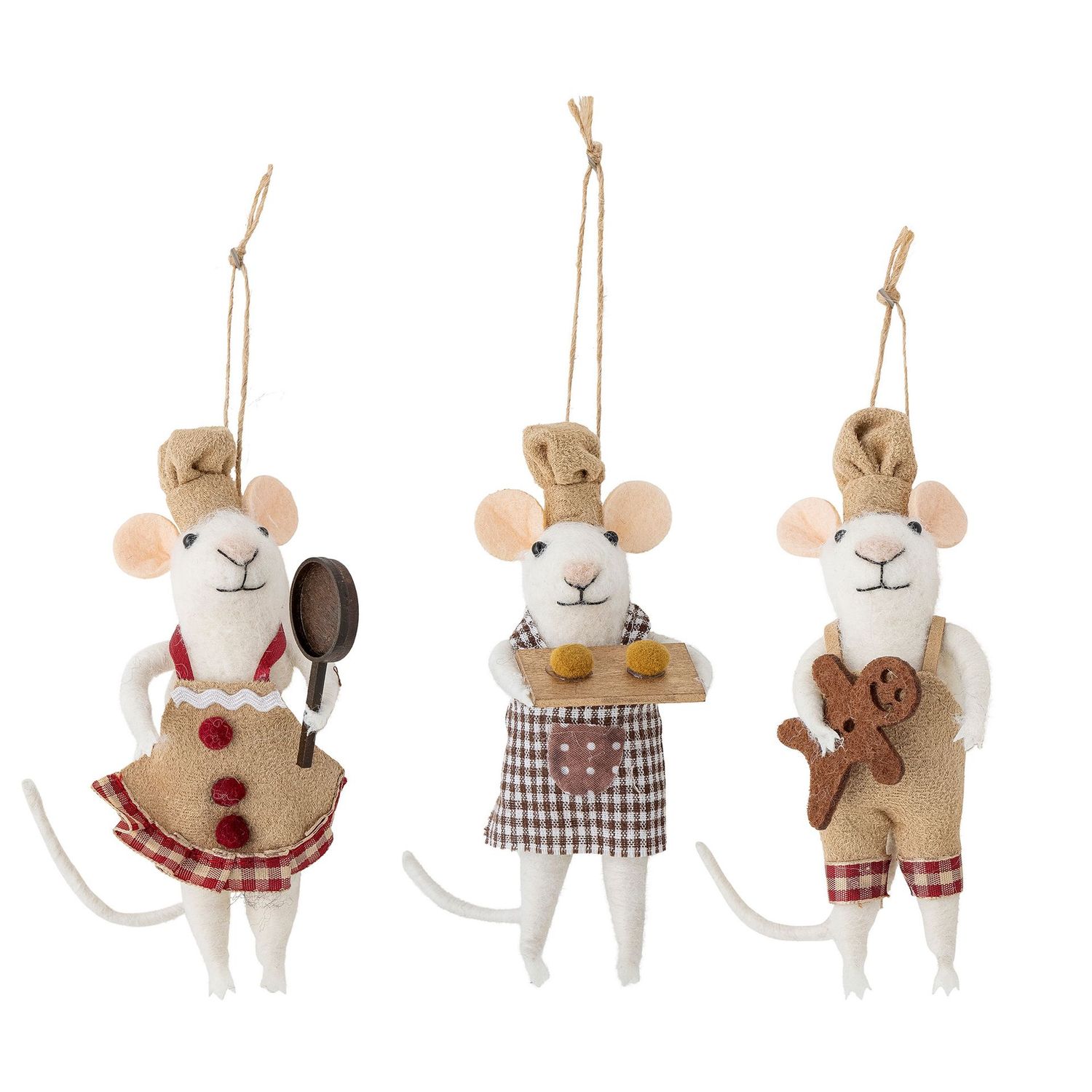 RATO  Peo, Castanho, Lã, C10xA13xL5cm, cada unidade