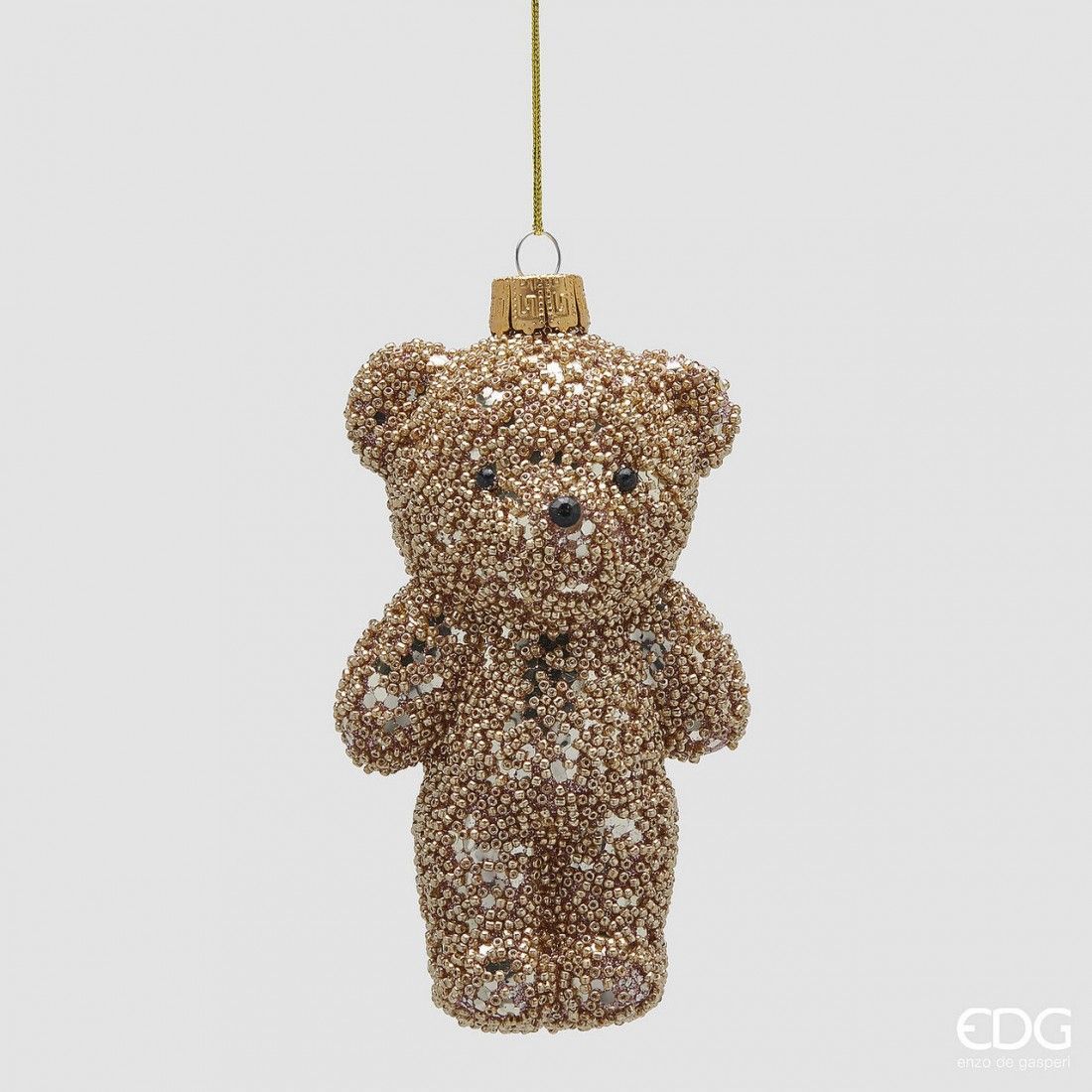 Enfeite urso H.14- Dourado
