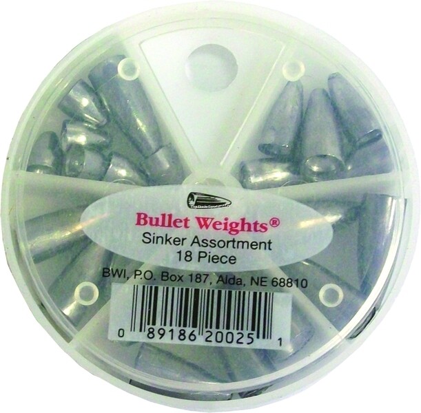 Bullet Weight Skillet Assortment 18pc