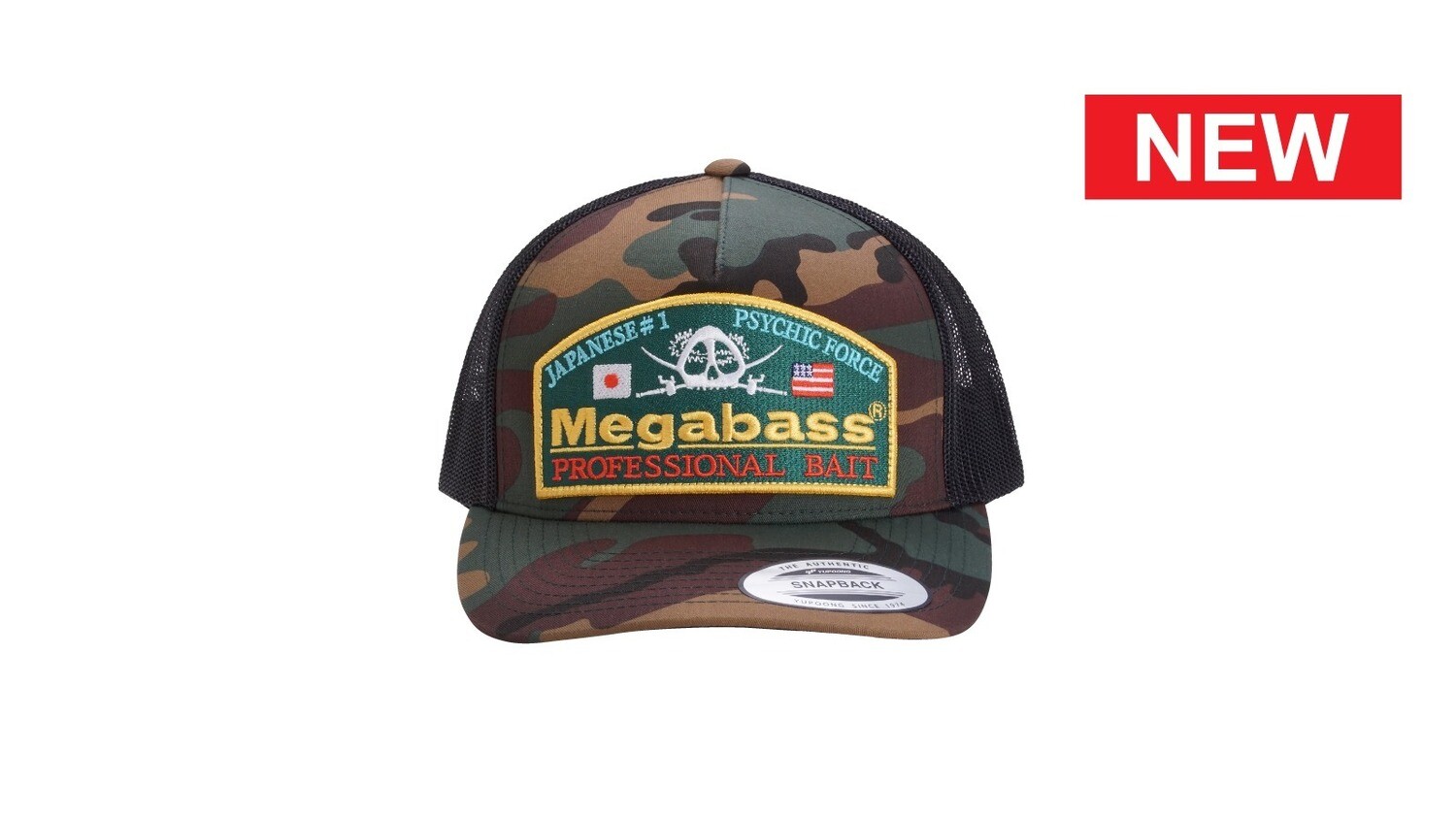 Megabass Psychic Camo Hat