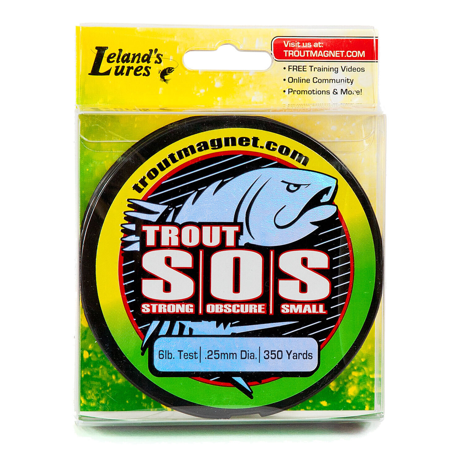 Leland Trout Magnet SOS Fishing Line