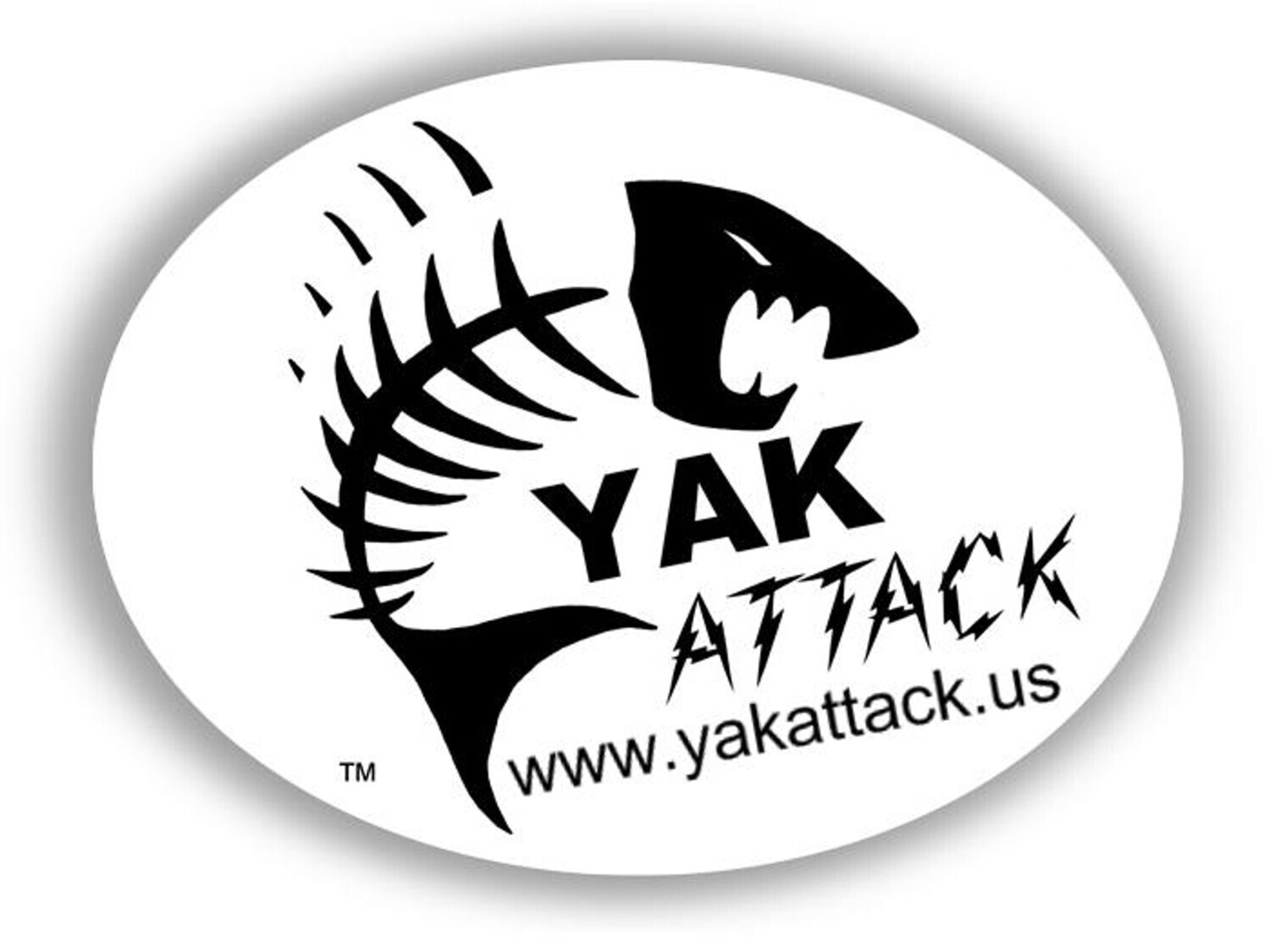 YakAttack Throwback Oval Decal