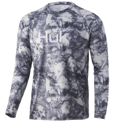 Huk Icon X Mossy Oak Fracture Hoodie