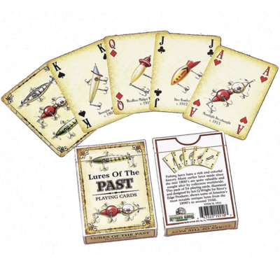 Rivers Edge Playing Cards - Antique Lures