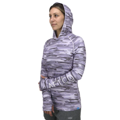 AFTCO Women's Mercam Hooded Performance Shirt