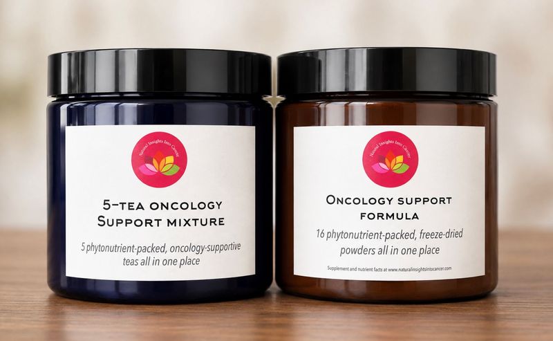 ONCOLOGY SUPPORT BUNDLE from Dominic A Brandy, MD Toxin-Free Skincare, showing the products included