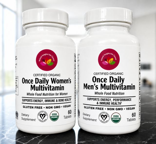 Husband and Wife Multivitamin Bundle from Dominic A Brandy, MD Toxin-Free Skincare, showing the pro…