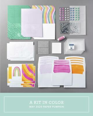 May 2020 A Kit In Colors Paper Pumpkin Kit May 2020 A Kit In Colors Paper Pumpkin Kit