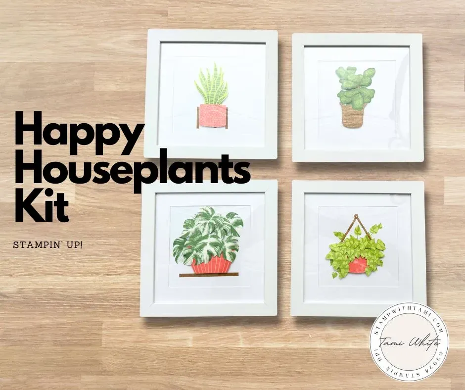 Happy Houseplants Home Decor kit - New in Box
