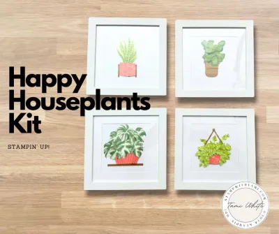 Happy Houseplants Home Decor kit - New in Box