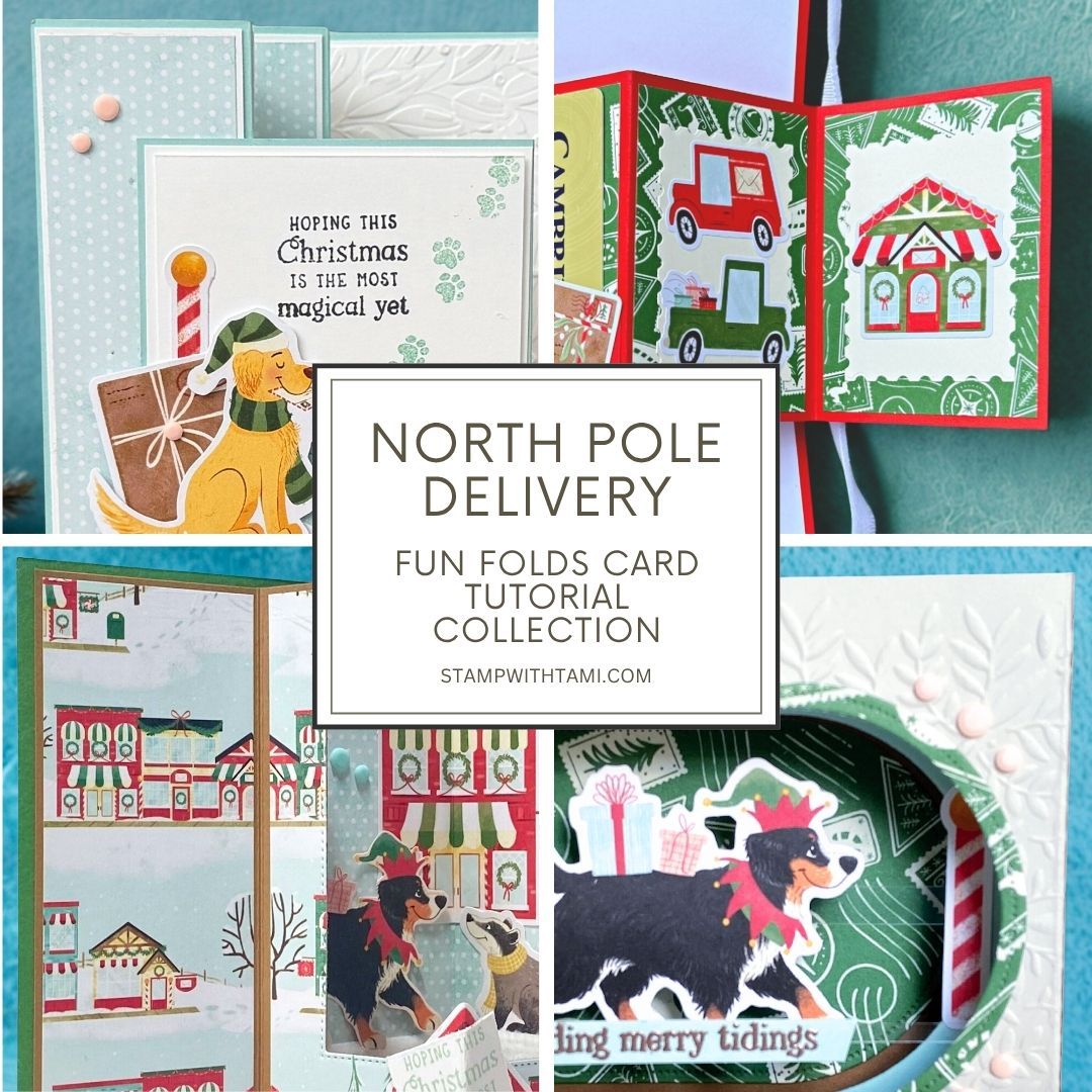 North Pole Delivery Card Tutorial Collection