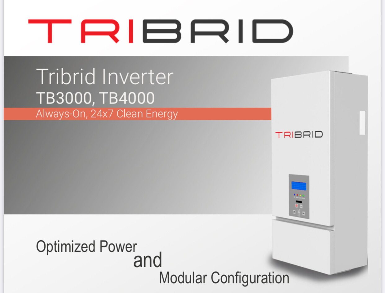 Tribrid Inverter TB4000 Always-On, 24x7 Clean Energy