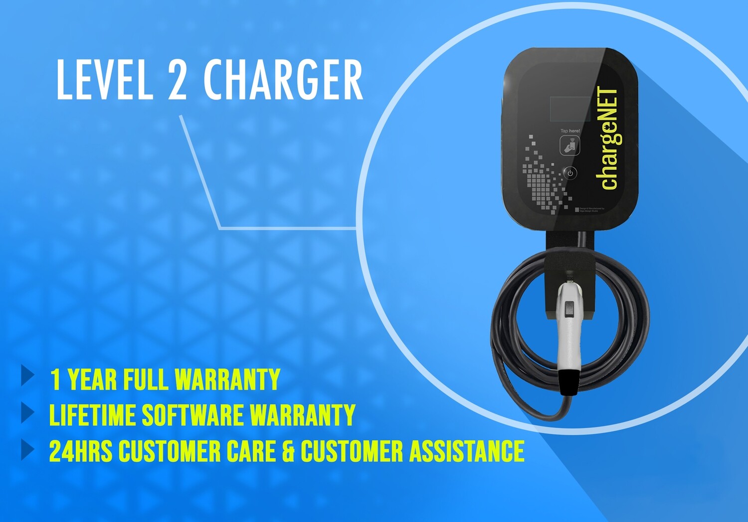 ChargeNET Level 2 Commercial Charger