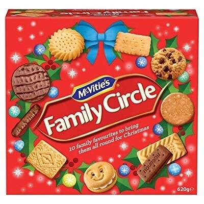 McVitie&#39;s Family Circle 620g