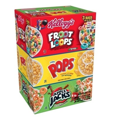 Kellogg&#39;s breakfast cereal variety pack