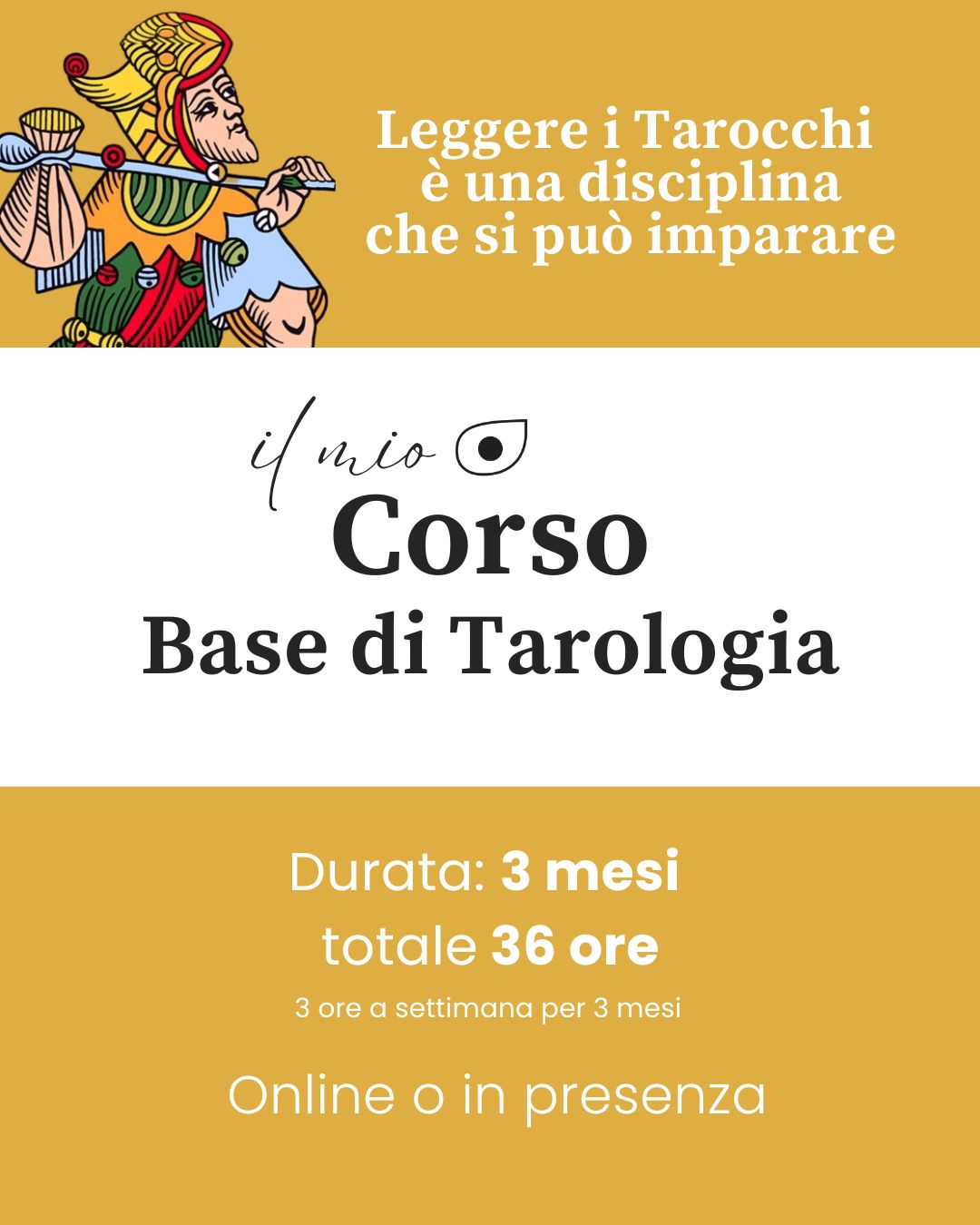Corso Base di Lettura Tarocchi
